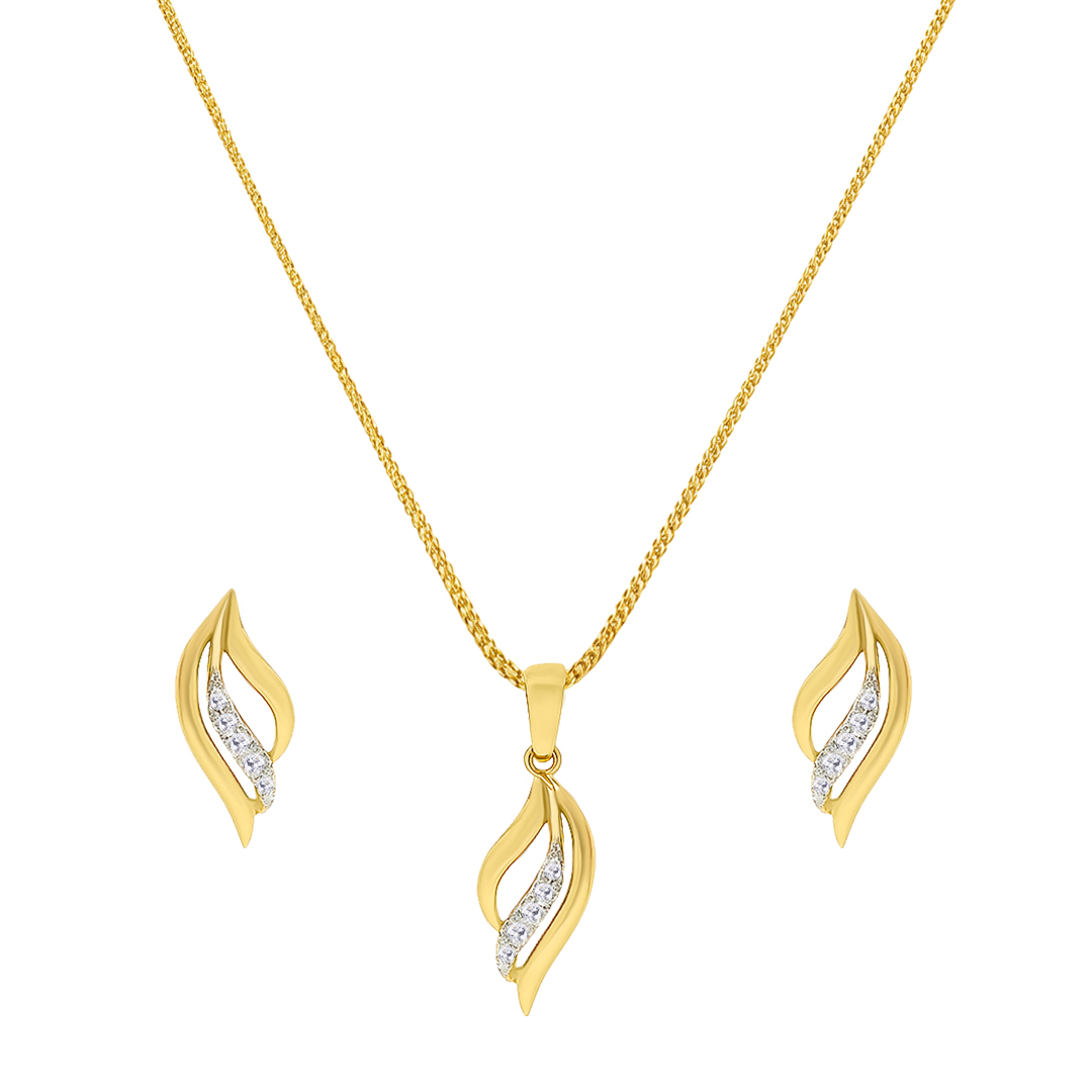 18K Gold Diamond Set-IF-039,040