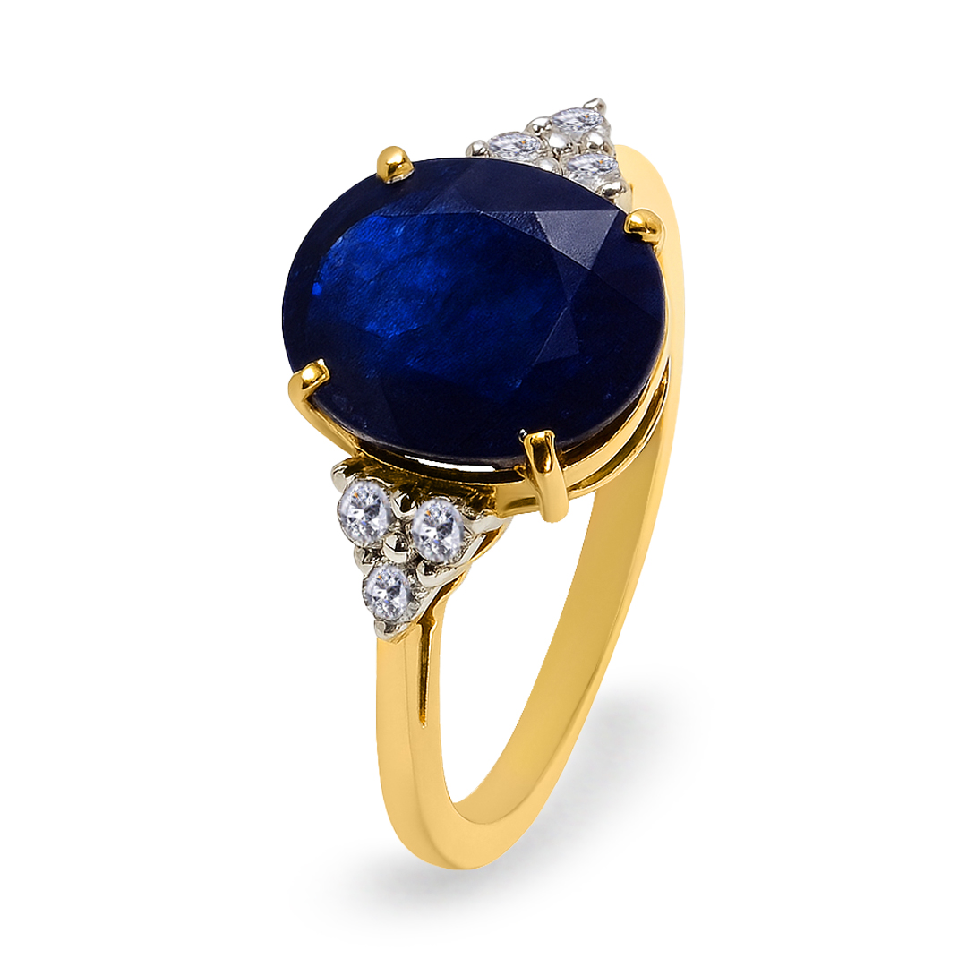 18K Gold Diamond Ring IF-049