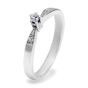 Palladium Diamond Ring LR-864