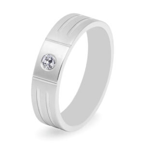 Palladium Diamond Ring GR-811