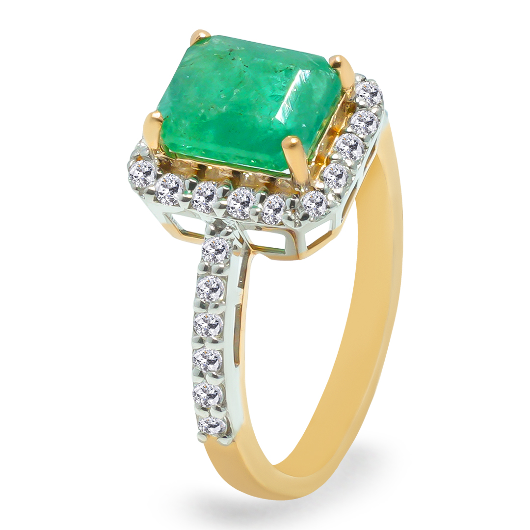 18K Gold Diamond Ring IF-031