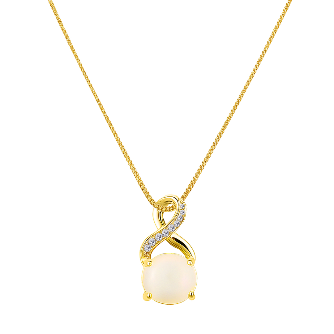 18k Gold Diamond Pendant IF-50