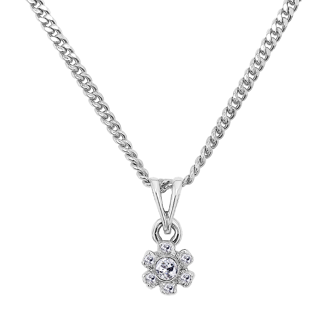 Palladium Diamond Pendant LP-872