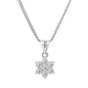 Palladium Diamond Pendant LP-875