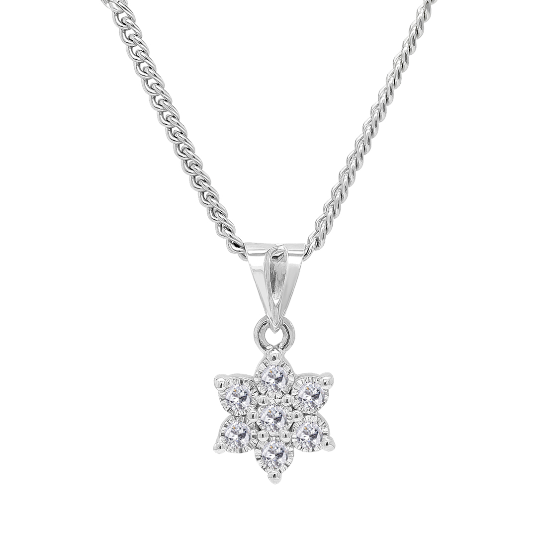 Palladium Diamond Pendant LP-875