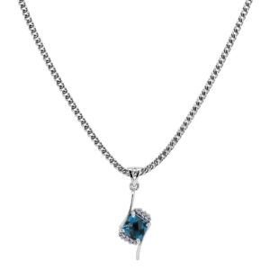 Palladium Diamond Pendant LP-880