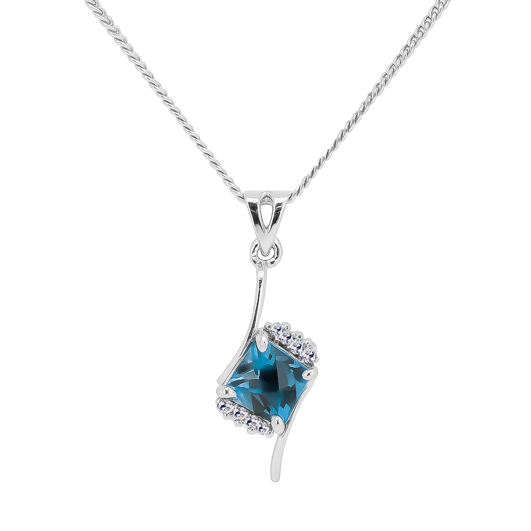 Palladium Diamond Pendant LP-880
