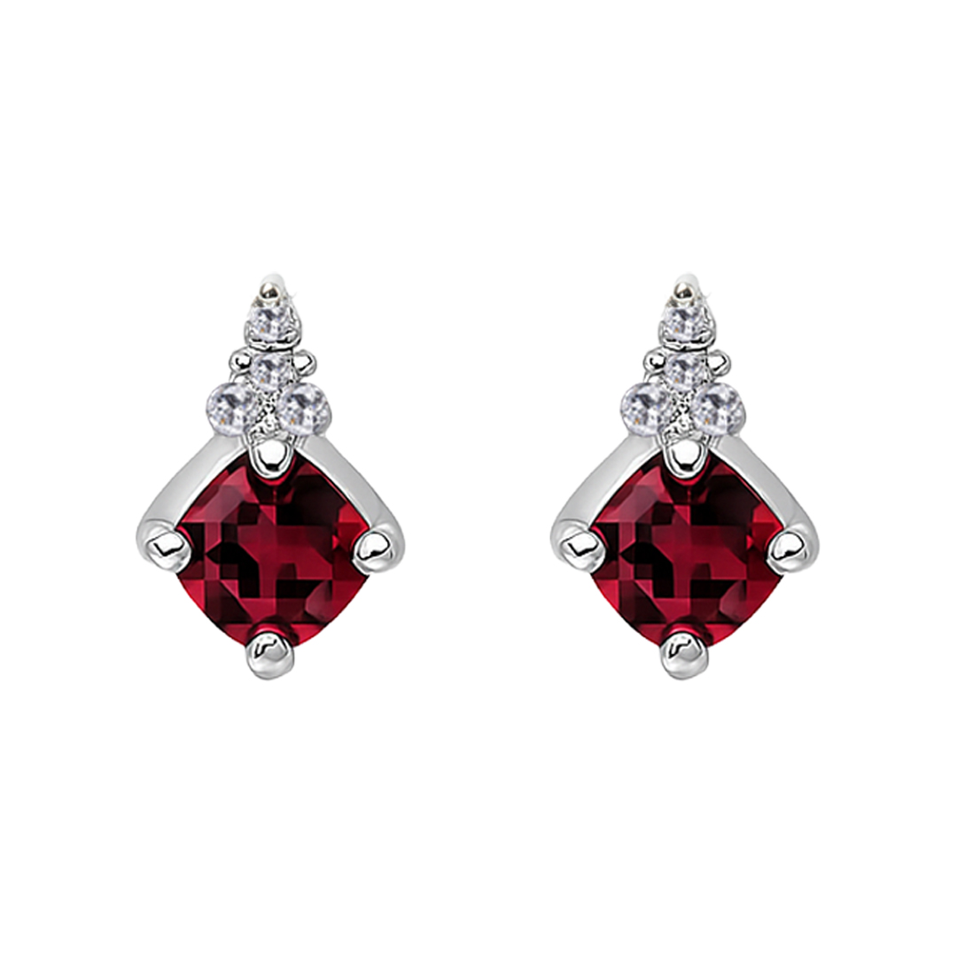 Palladium Diamond Earring ER-908