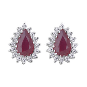 Palladium Diamond Earring ER-912
