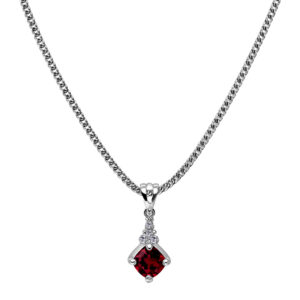 Palladium Diamond Pendant LP-909
