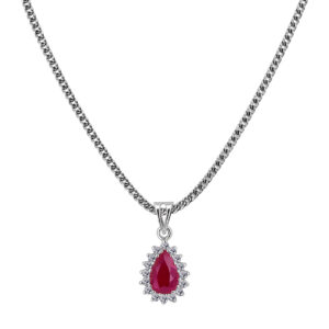 Palladium Diamond Pendant LP-913