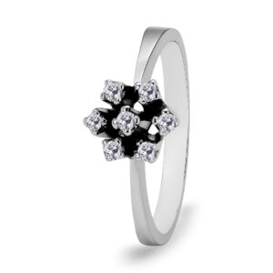 Palladium Diamond Ring LR-829