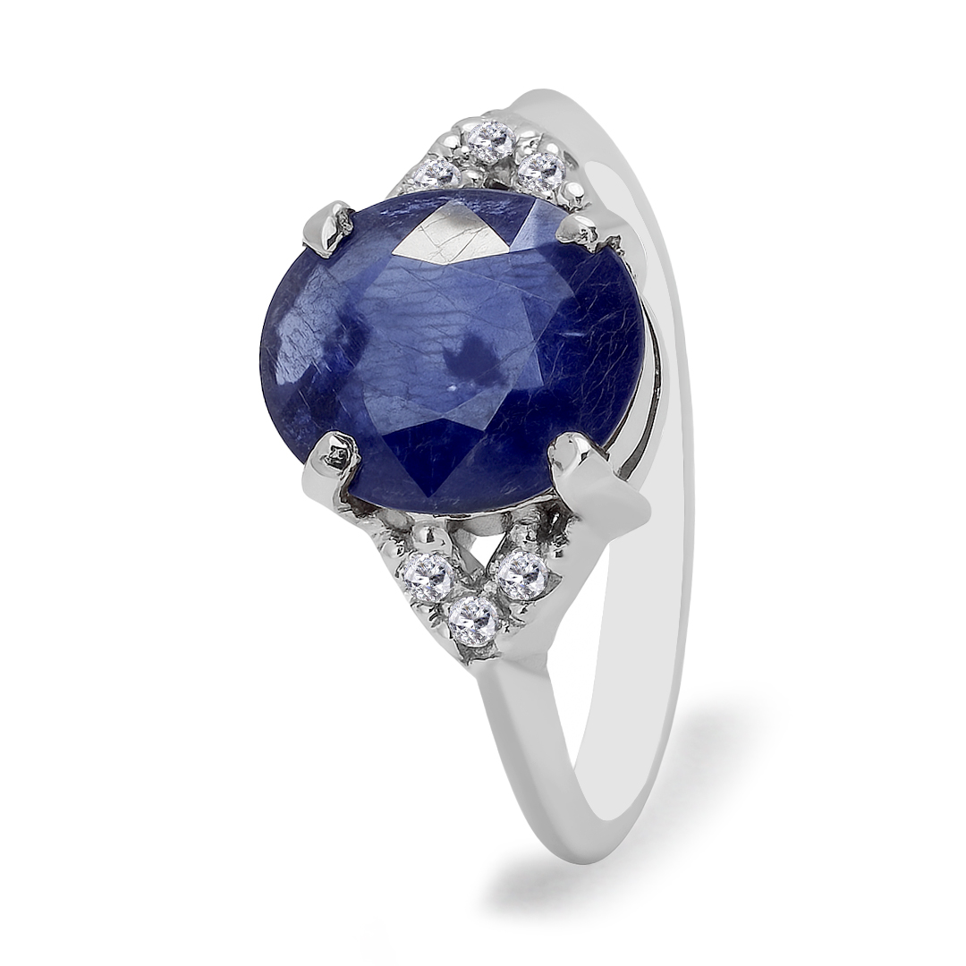 Palladium Diamond Ring LR-870