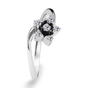 Palladium Diamond Ring LR-919