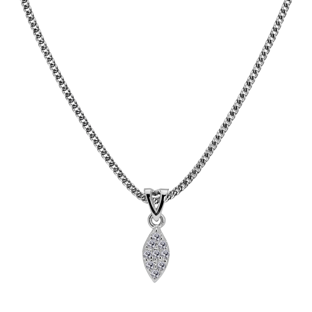 Palladium Diamond Pendant LP-927