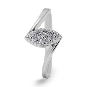 Palladium Diamond Ring LR-928