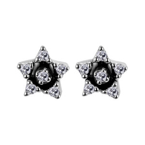 Palladium Diamond Earring ER-917