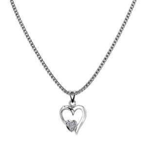 Palladium Diamond Pendant LP-952