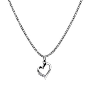 Palladium Diamond Pendant LP-953