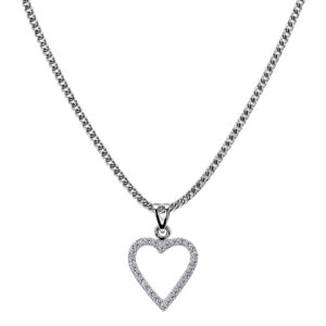 Palladium Diamond Pendant LP-954