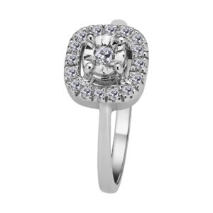 Palladium Diamond Ring LR-929