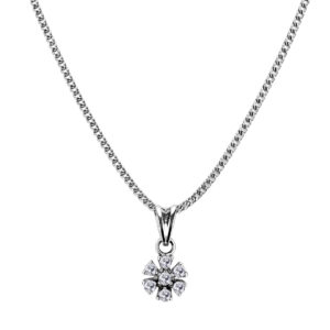 Palladium Diamond Pendant LP-938