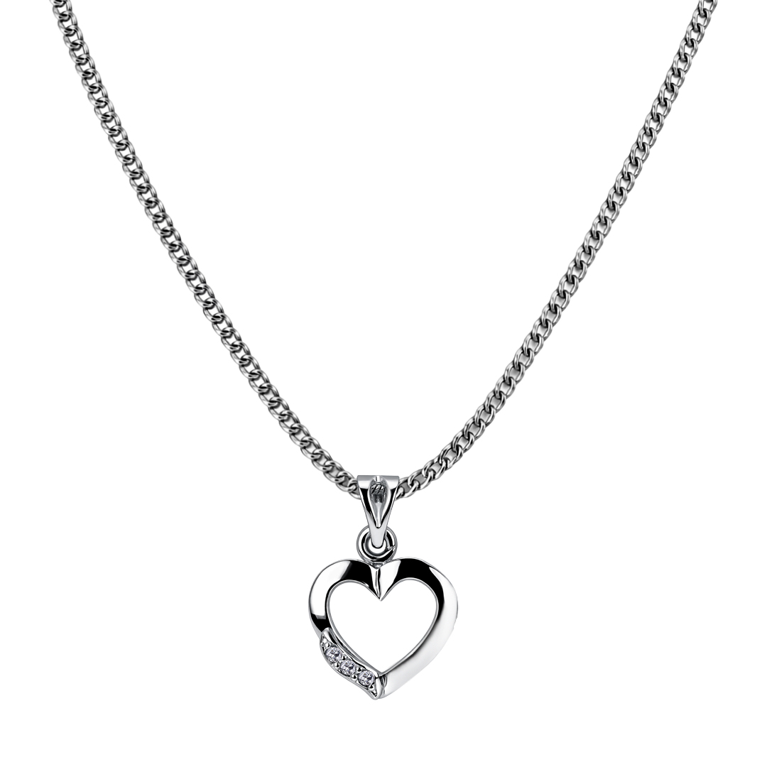 Palladium Diamond Pendant LP-956