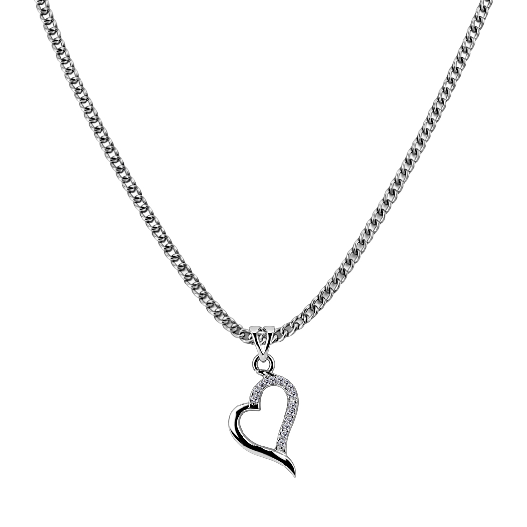 Palladium Diamond Pendant LP-957