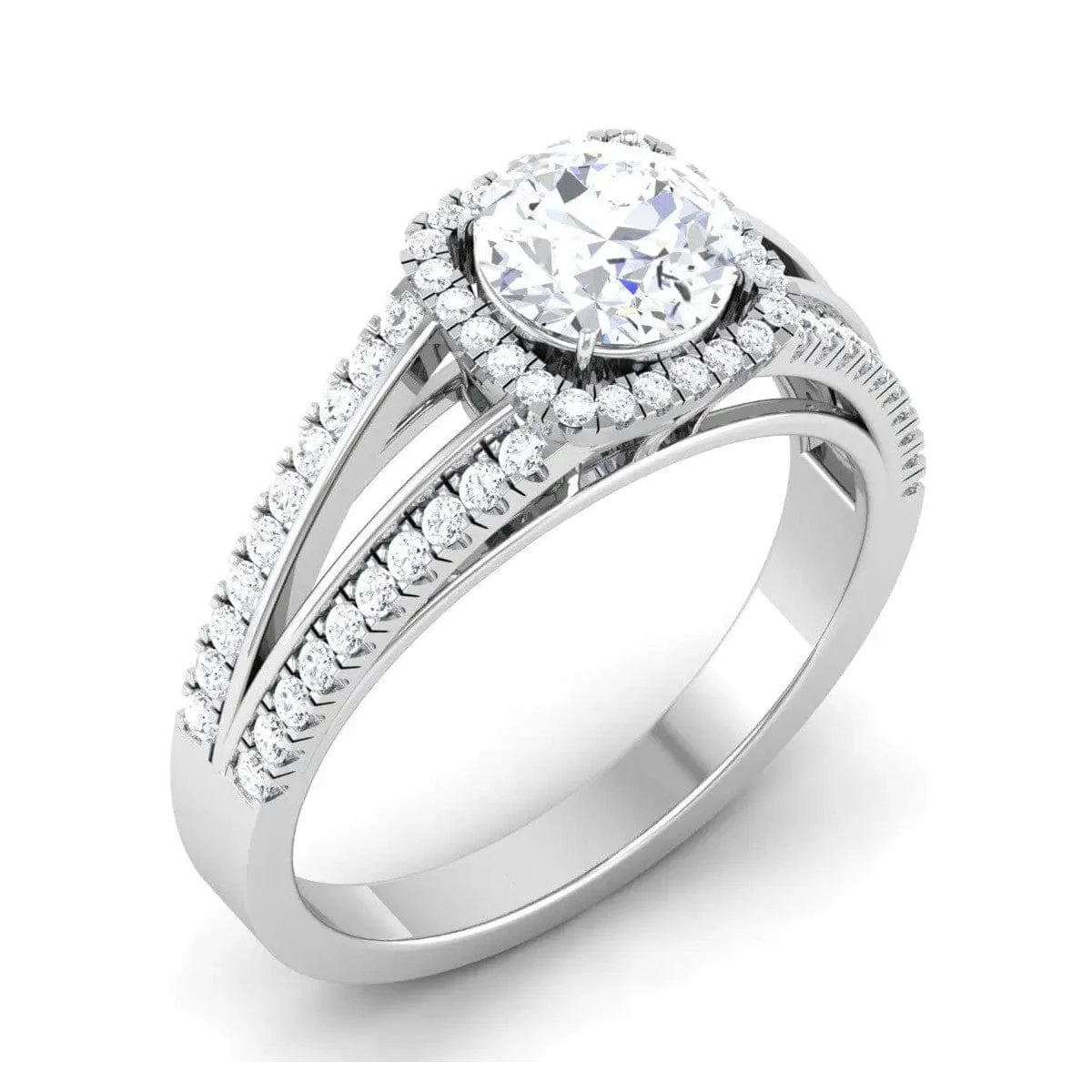 Platinum Diamond Engagement Rings