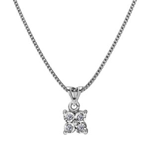 Palladium Diamond Pendant LP-991