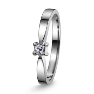 Palladium Diamond Ring LR-987