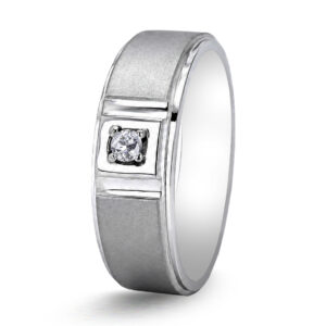 Palladium Diamond Ring GR-1008