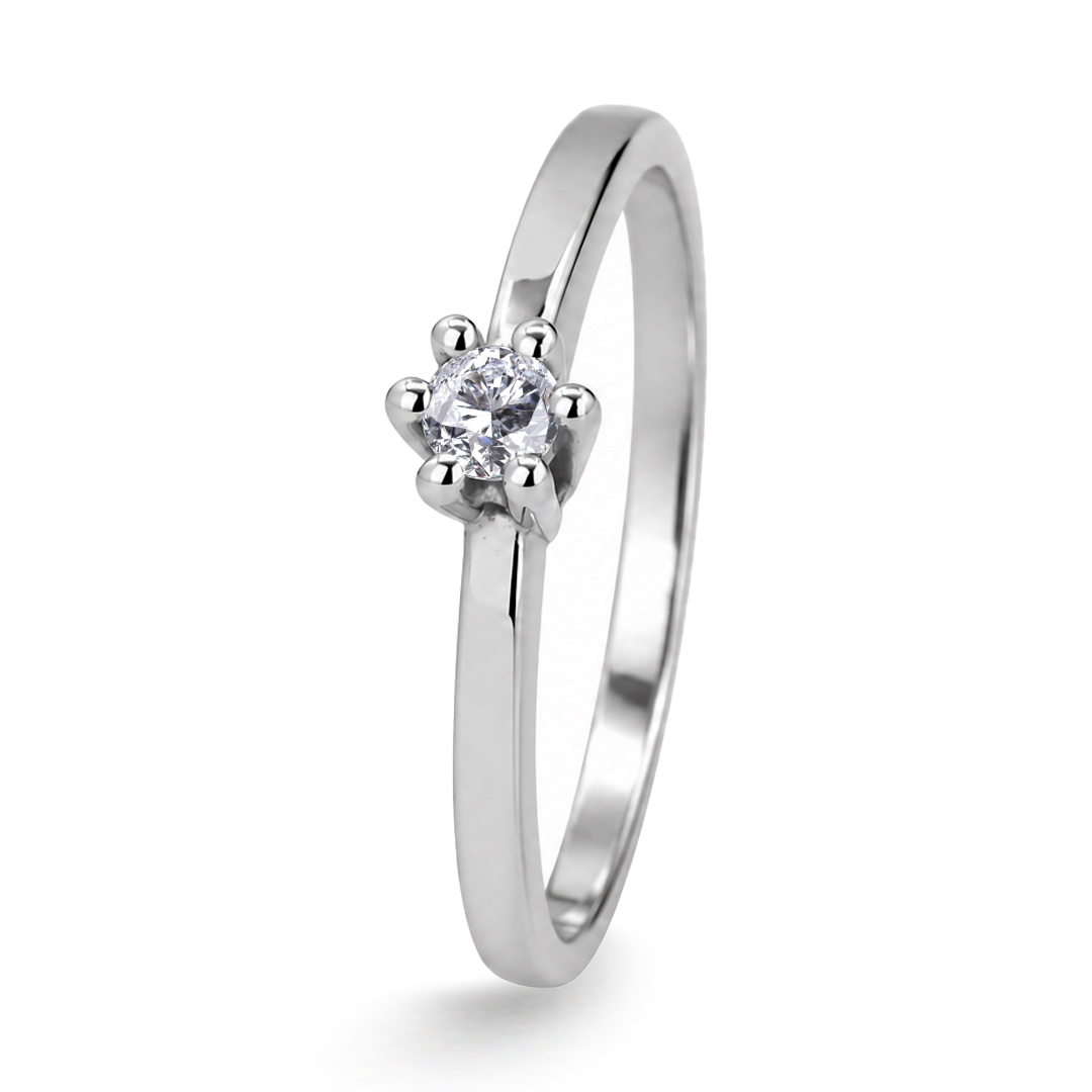 Palladium Diamond Ring LR-1000