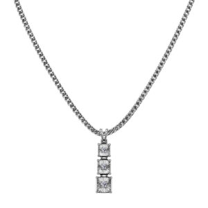 Palladium Diamond Pendant LP-1015